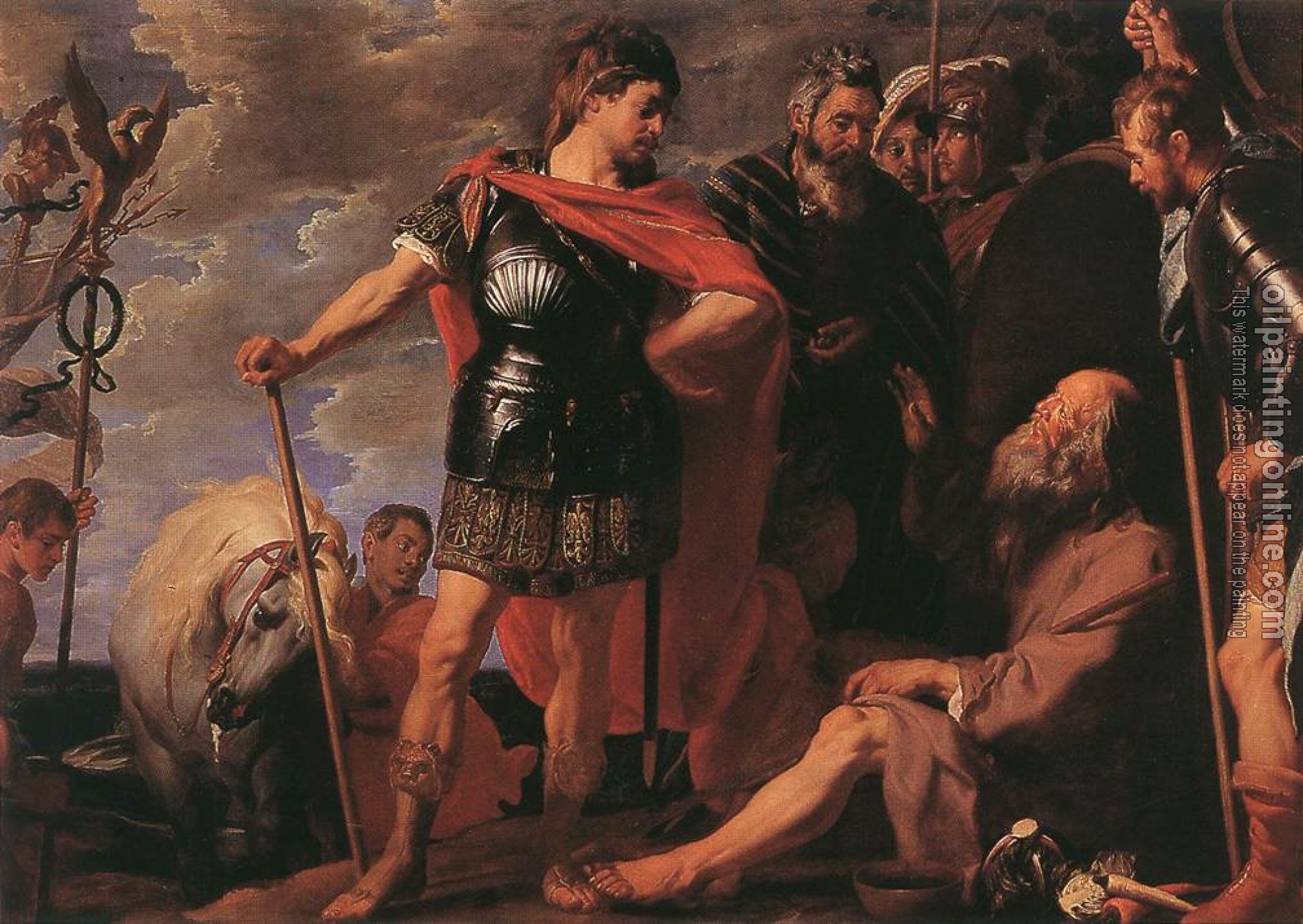 Gaspard de Crayer - Alexander And Diogenes